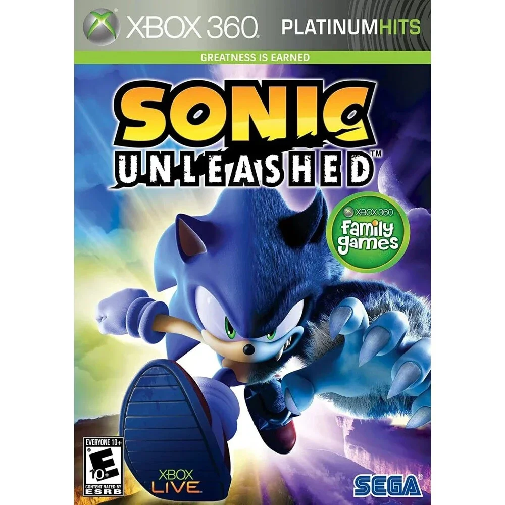 Sonic Unleashed (Microsoft Xbox 360, 2008) - TESTED